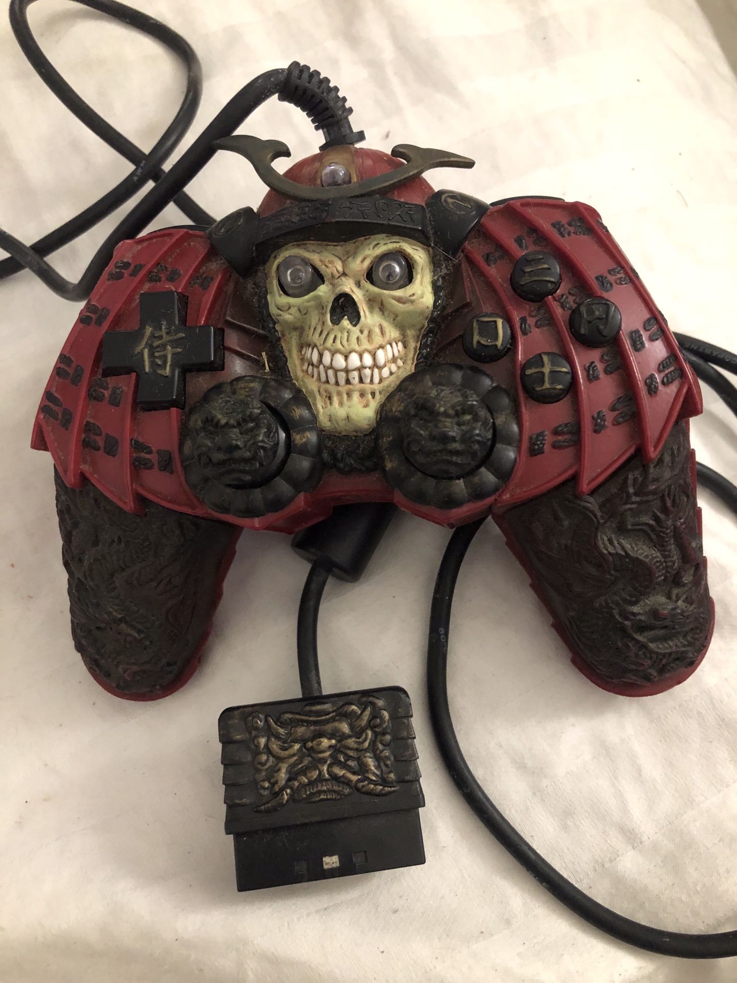 Samurai Skull rare PlayStation 2 controller