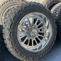 22” HardRock Wheels & Tires Package for your UTV ATV
