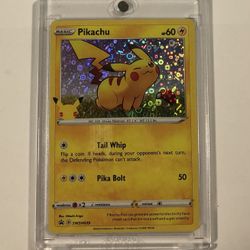 Pikachu (Near Mint) - SWSH039 (General Mills Promo) - Holographic Foil