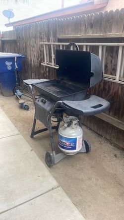 Gas grill with tank included