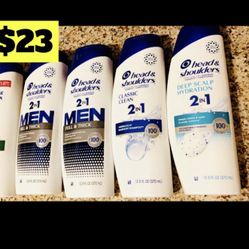 Head Shoulders $23 For All 