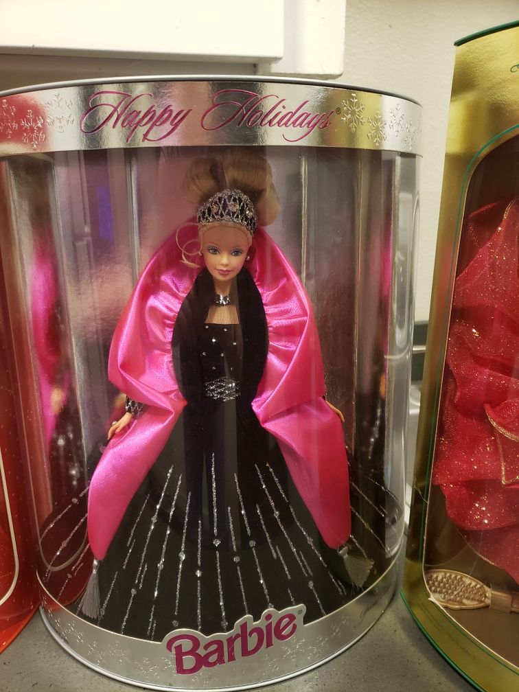 Holiday edition barbies