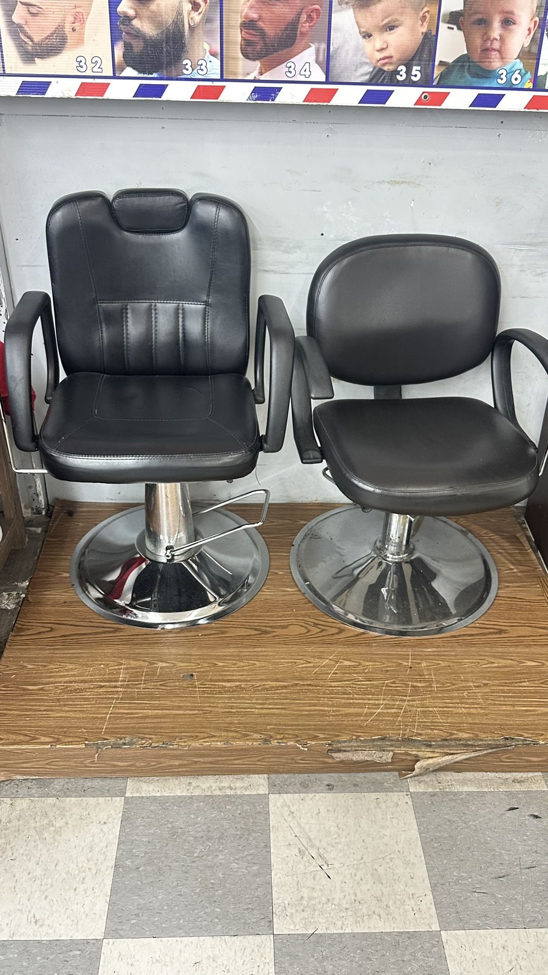 Barber And Hairstylist Chairs!