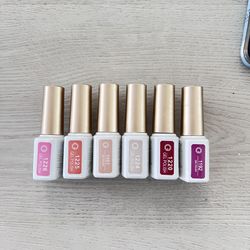 6 Pc UV Nail Gel Polish  7.3ml 
