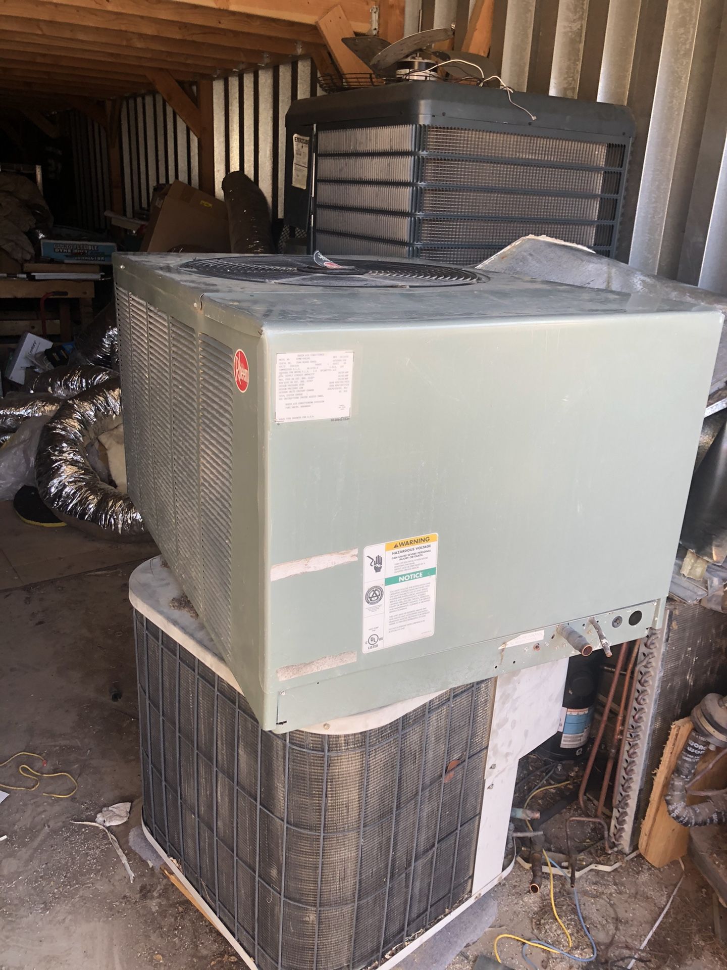 Rheem 3.5 ton heat pump condenser r22 for Sale in Boulder City, NV