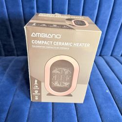 Compact Ceramic Space Heater – Portable, Energy Efficient, Safe for Home & Office”