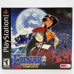Vintage Sony Playstation 1 PS1 Lunar 2 Eternal Blue Complete NEW SEALED MINT