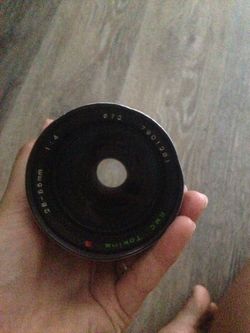 Canon lenses