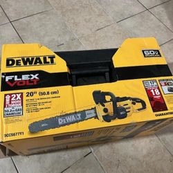 DeWalt Flexvolt Chainsaw New Tool Only Price Firm 