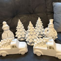Christmas White Decorating  OBO