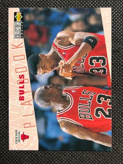 1996 Upper Deck Collectors Choice Playbook #370 Michael Jordan Chicago Bulls MVP