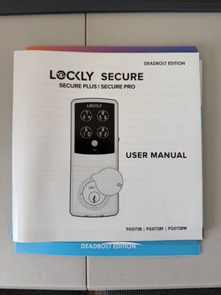 Lockly Secure Deadbolt Pro
