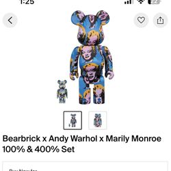 Bear Brick 400% & 100%