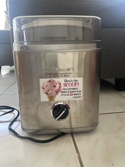 Cusine Art ice Cream Maker