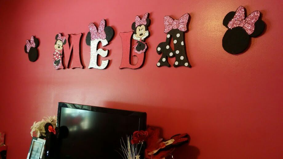 Foam letters and characters