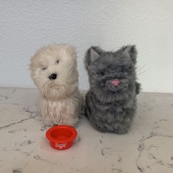American Girl Doll Dog Sugar And Cat Set 