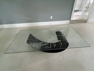 Modern Glass Coffee Table Created by Rolf Benz in Germany during the 1990s- Versatile 3-Way Display