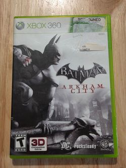 Batman: Arkham City Microsoft Xbox 360 Video Game CIB Complete In Box W/ Manual