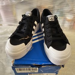 Adidas Nizza Platform W Black/White Size 5.5