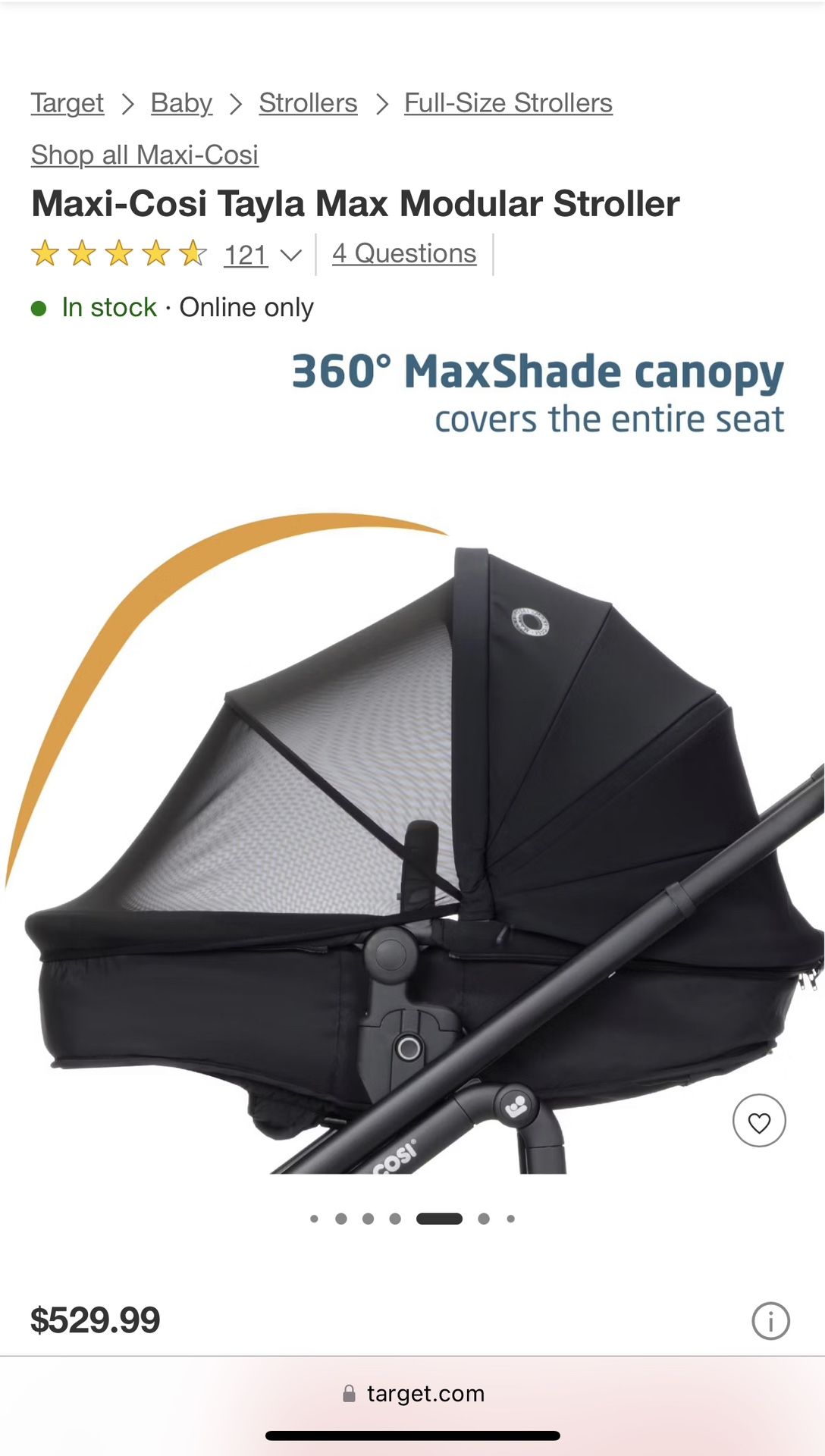 Maxi Cosi Tayla Stroller, Car Seat, Car Seat Base, Bassinet, Baby Swing, Baby Bouncer, Baby Toys, Baby Stuff