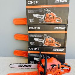 New echo 14 in. 30.5 cc Gas 2-Stroke Rear Handle Chainsaw