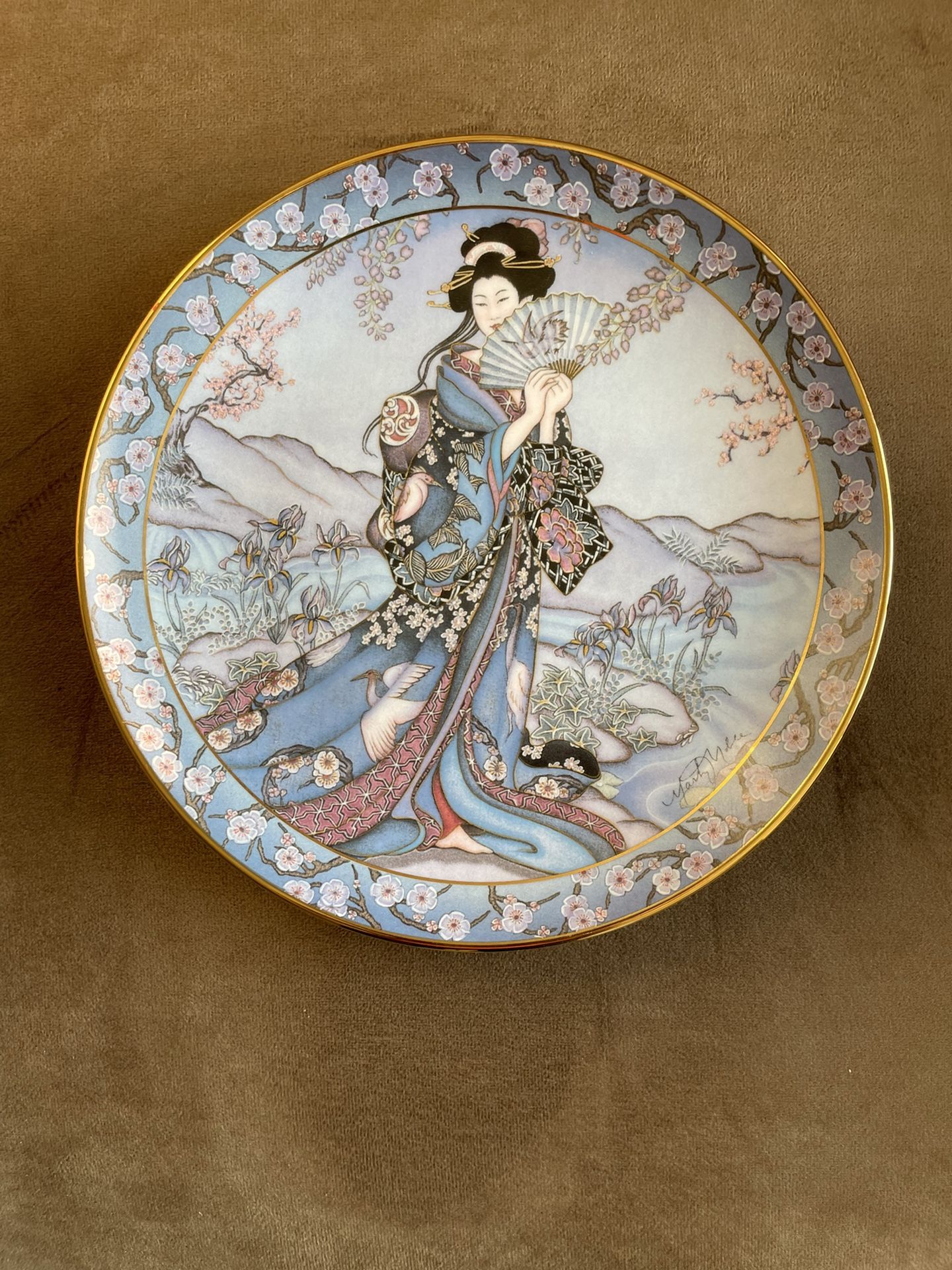 Princess Of the Iris Collector Plate