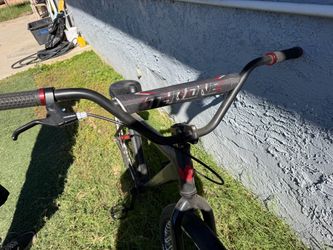Black and Red BMX Bike