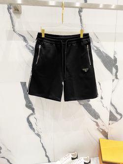 Prada space cotton shorts