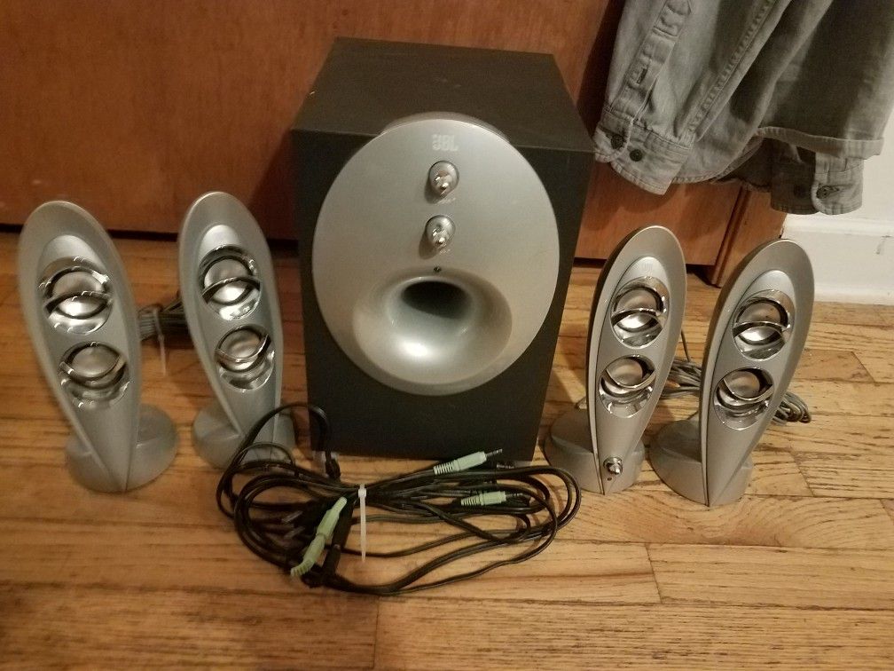 Price Drop! Speakers & Subwoofer | JBL Invader 4.1 Surround