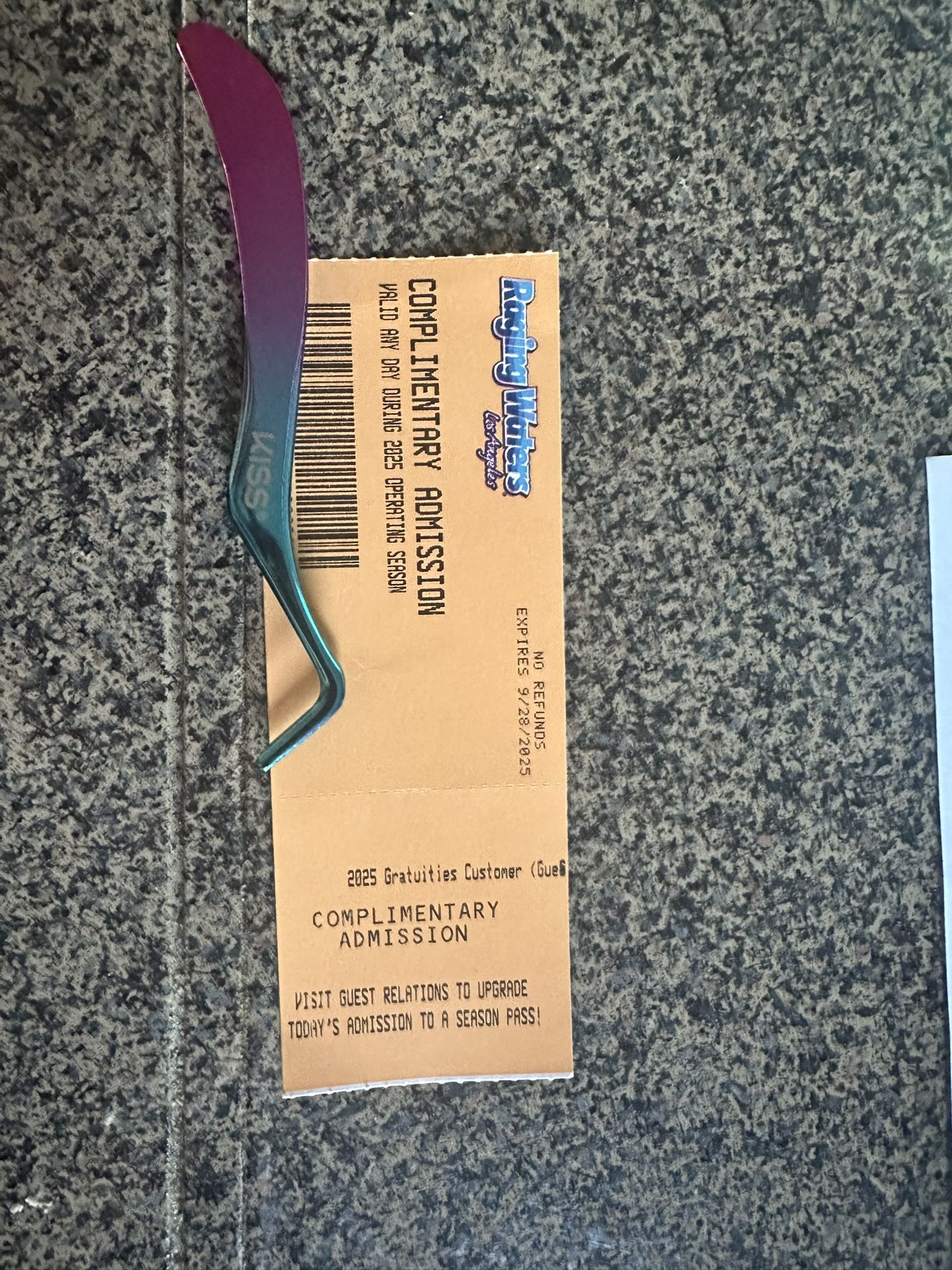 Raging Waters Ticket