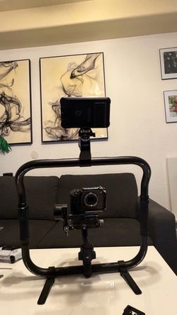 Sony Fx30, DJI RS4, Atomos Ninja V and Tilta ring grip