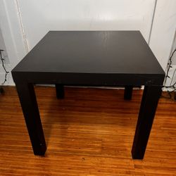 Small Black Side/End Table 