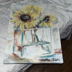 Sunflower Painting