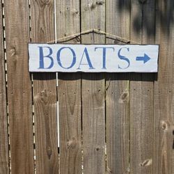 Wooden Sign