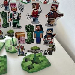 Minecraft Party Table Decorations 
