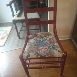 Refinished antique Side Chair 