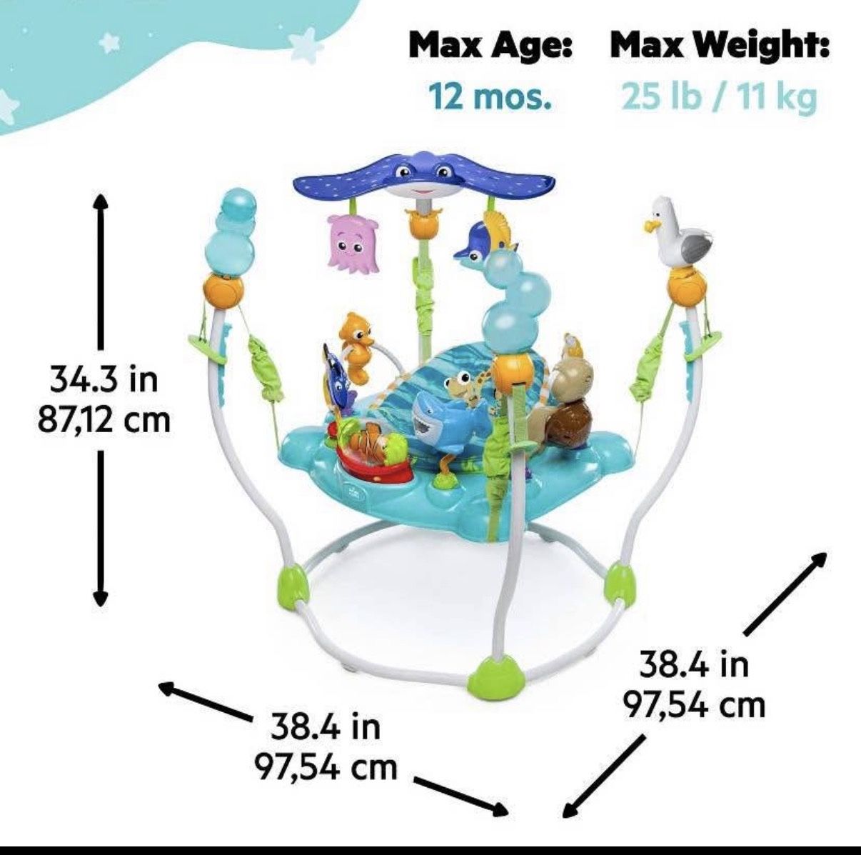 Disney Baby finding Nemo jumper 