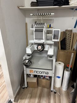 Ricoma Embroidery Machine 10 Needle