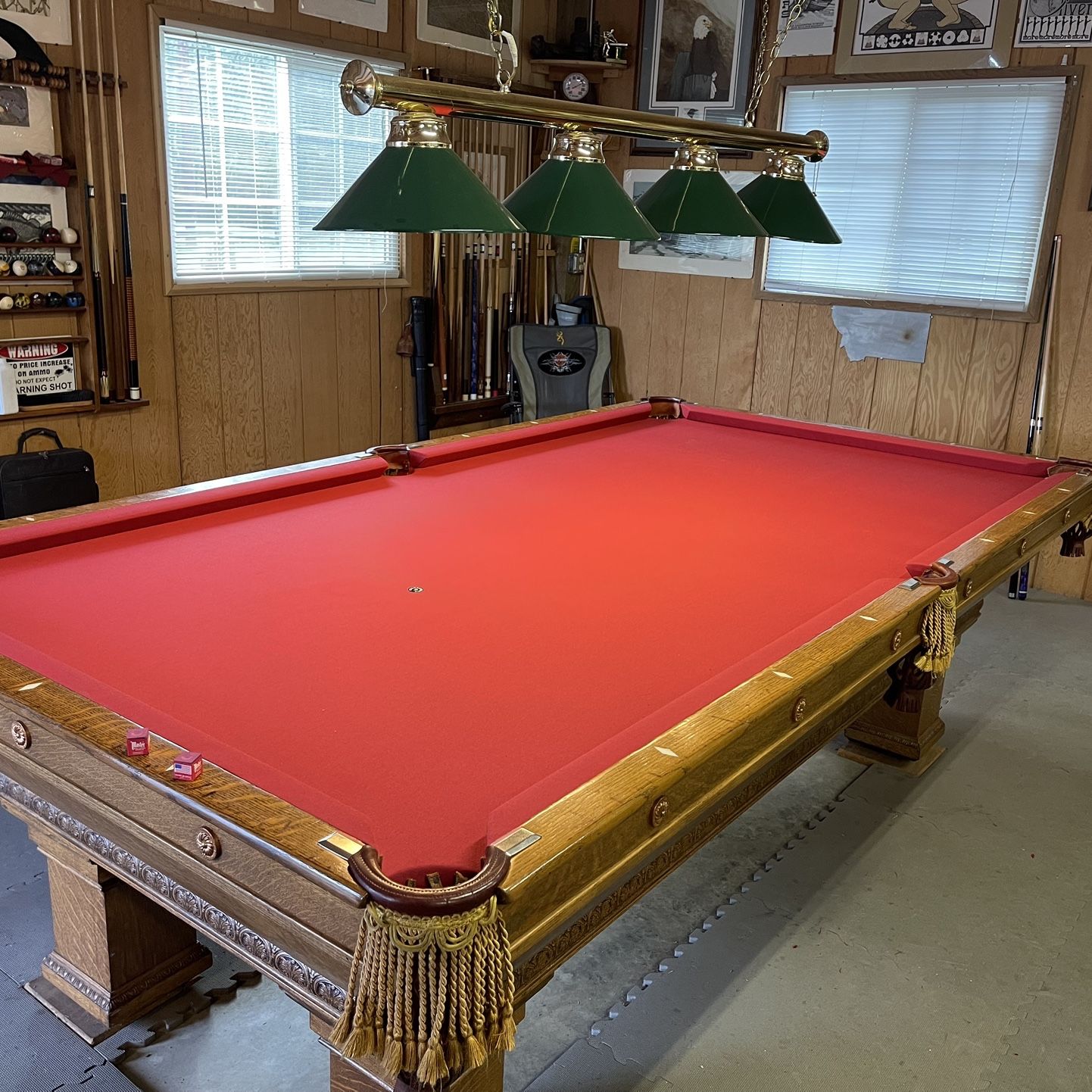 Pool Table Work