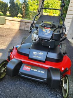 Toro 30" TIMEMASTER Mower w Electric Start - Model #21200