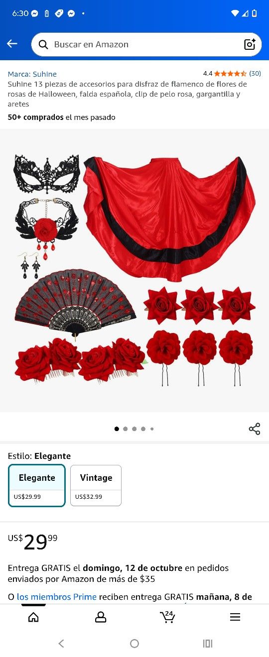Costume Spain Flamenco Small