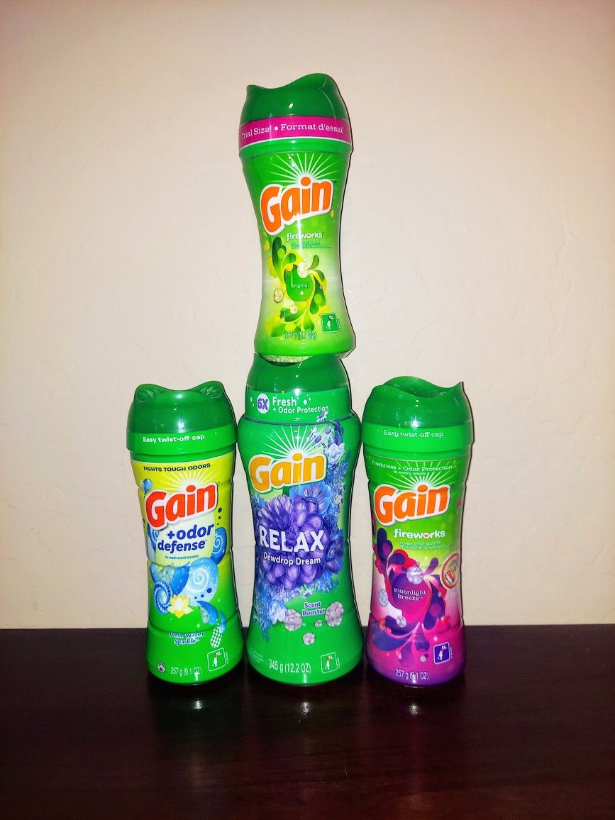 Gain Laundry Scent Boosters- all for $25- X Streets Ray and Higley