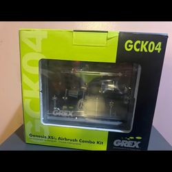 Grex GC04 Genesis.XSi3 Airbrush Combo Kit w/AC1810-A Compressor