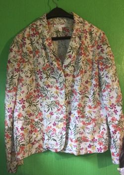 Light Flower Jacket  16p