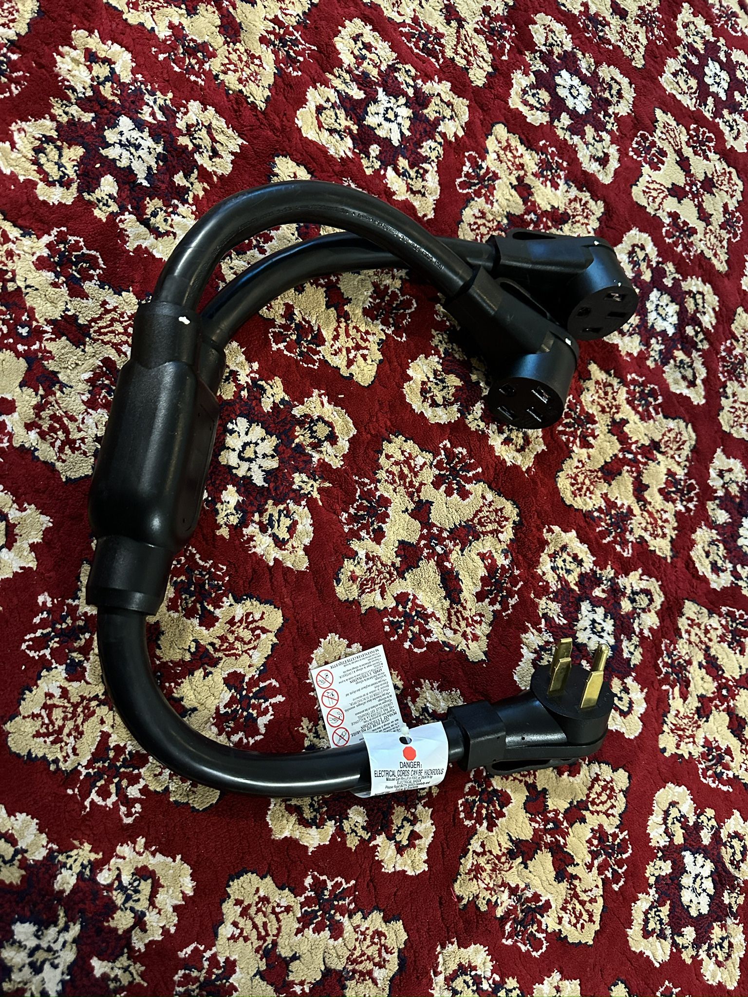 50Amp NEMA 14 50 Y Splitter Adapter 3ft