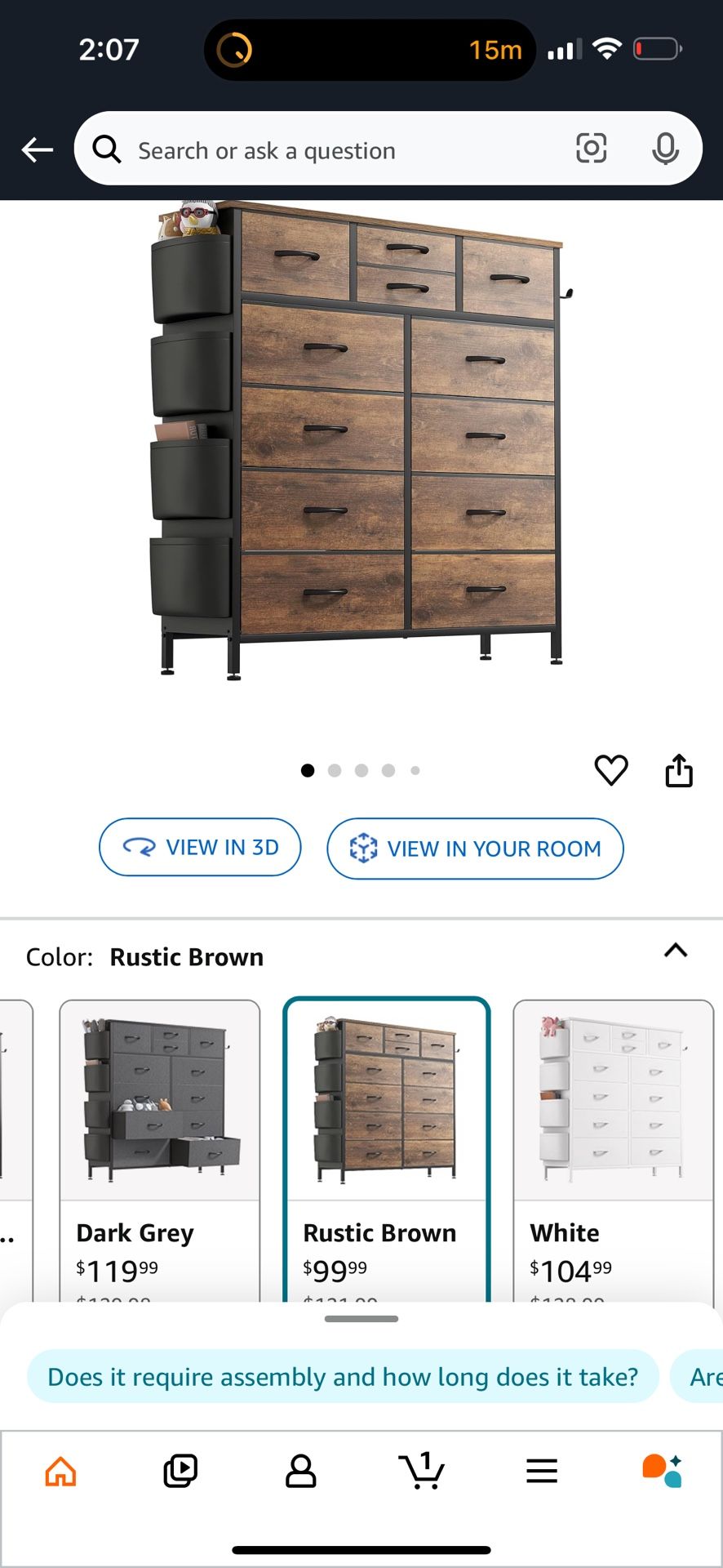 12 drawer dresser