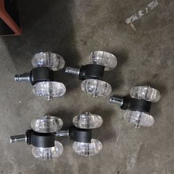New: 5 office chair replacement wheels