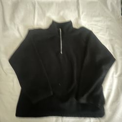 St John’s Bay quarter neck sweater size medium