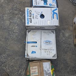 Cat 5e Wire All Boxes Have Had Some Taken Out