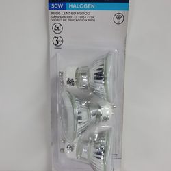 Westinghouse 120v 50w MR16 Lensed Flood Halogen Bulb (GU10) Base 3050K (3pk)... 

Don't forget to check out my other listings...

Same Day Shipping...